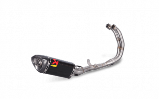 Akrapovic Racing Line Carbon Compleet Uitlaatsysteem zonder E-keur Yamaha YZF-R3 2015 2020